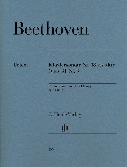 Beethoven: Piano Sonata In E Flat Op.31 No.3