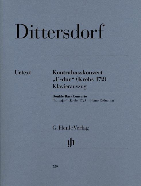 Karl Ditters von Dittersdorf: Double Bass Concerto in 