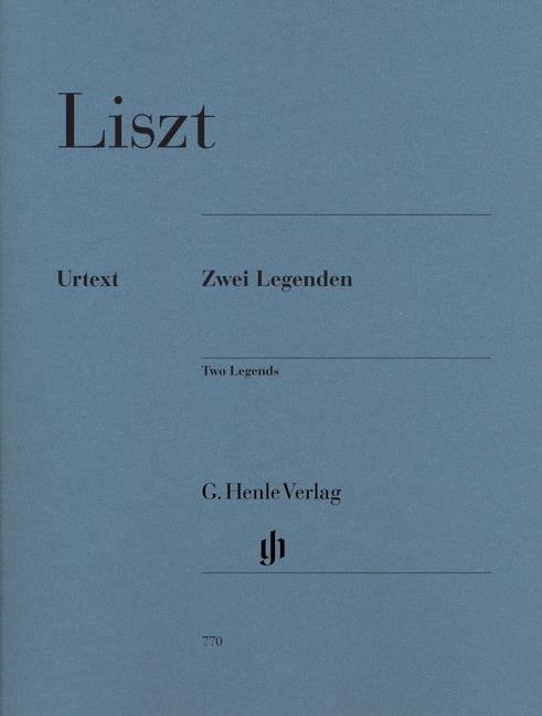 Liszt: Two Legends (Henle Urtext Edition)