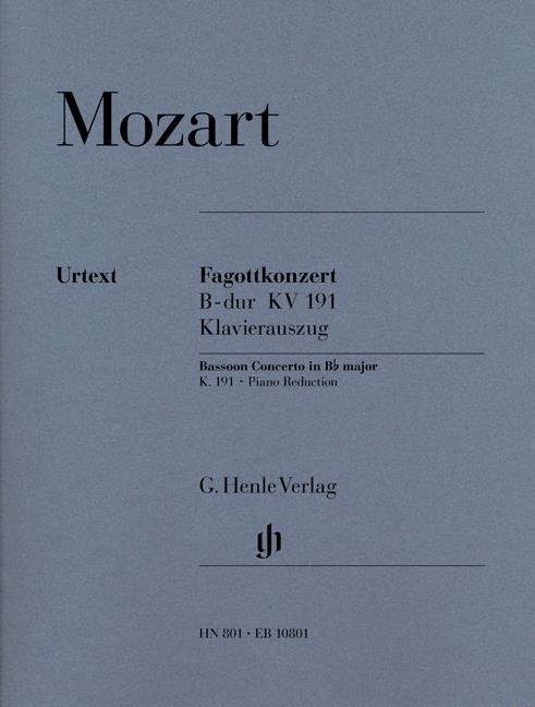 Mozart: Concerto No.1 in B flat K191 (Fagot)