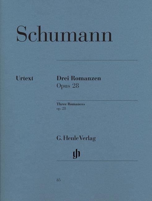 Schumann:  Three Romances Op.28 (Urtext)