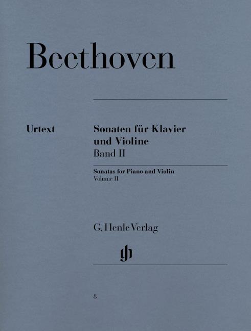 Beethoven: Violin Sonatas - Volume 2 (Henle Urtext Edition)