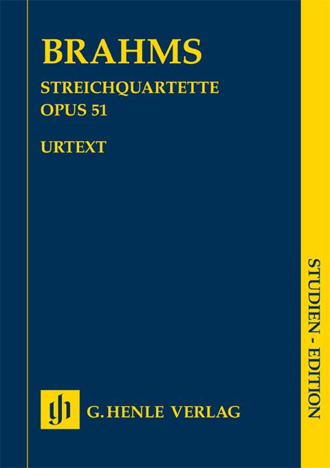 Brahms: Streichquartette c-moll und a-moll op. 51