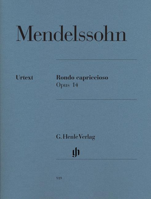 Mendelssohn: Rondo Capriccioso Op 14