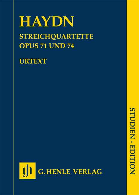 Joseph Haydn: Streichquartette Heft IX Opus 71 und 74