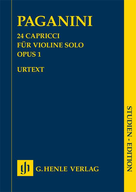 24 Capricci fur Violine SoloOpus 1