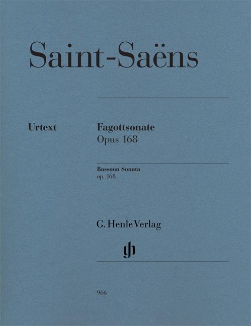 Camille Saint-Saëns: Fagottsonate Op 168