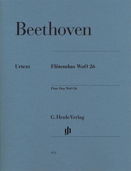 Beethoven: Flötenduo Wo0 26