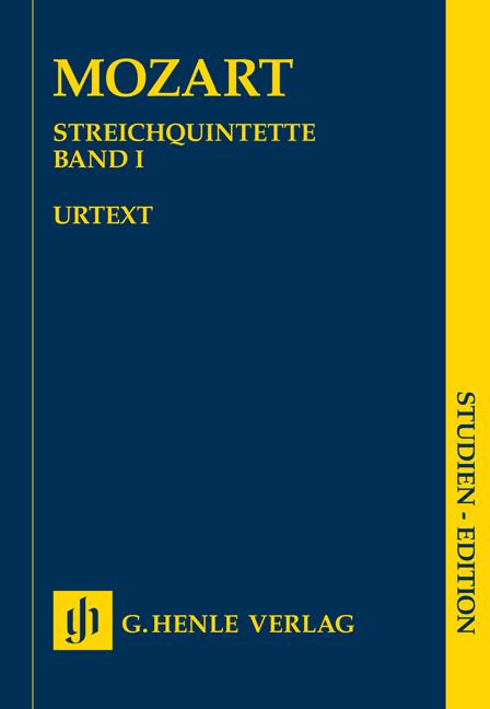 Mozart: Streichquintette 1 (Studiepartituur)