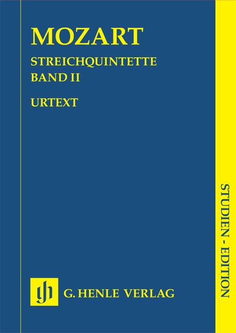 Mozart: Streichquintette Band II (Studiepartituur)