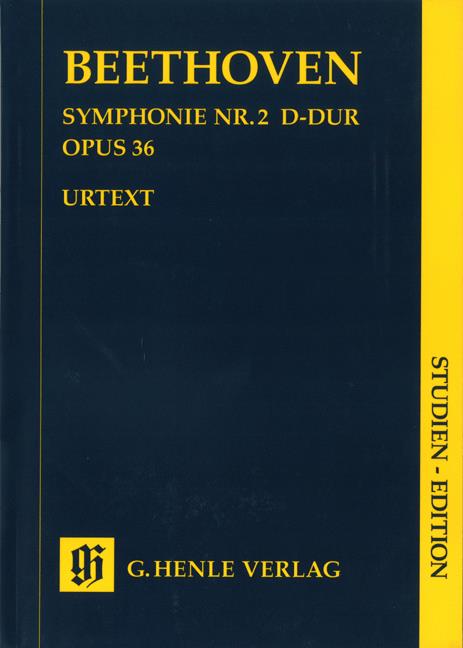 Beethoven: Symphony No.2 In D Op.36 (Henle Urtext Edition) - Study Score