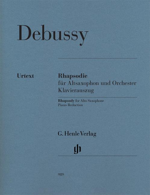 Rhapsodie For Altsaxophon und Orchester