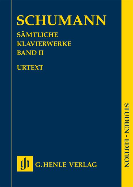 Robert Schumann: Sämtliche Klavierwerke Band II