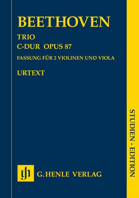 Ludwig van Beethoven: Trio C-Dur Op 87