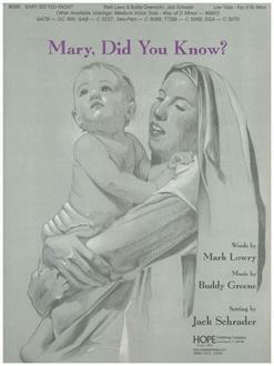 Mary, Did You Know?