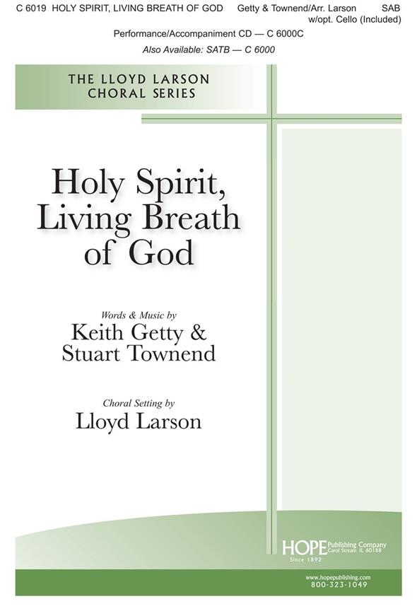 Stuart Townend: Holy Spirit, Breath Of God (SAB)