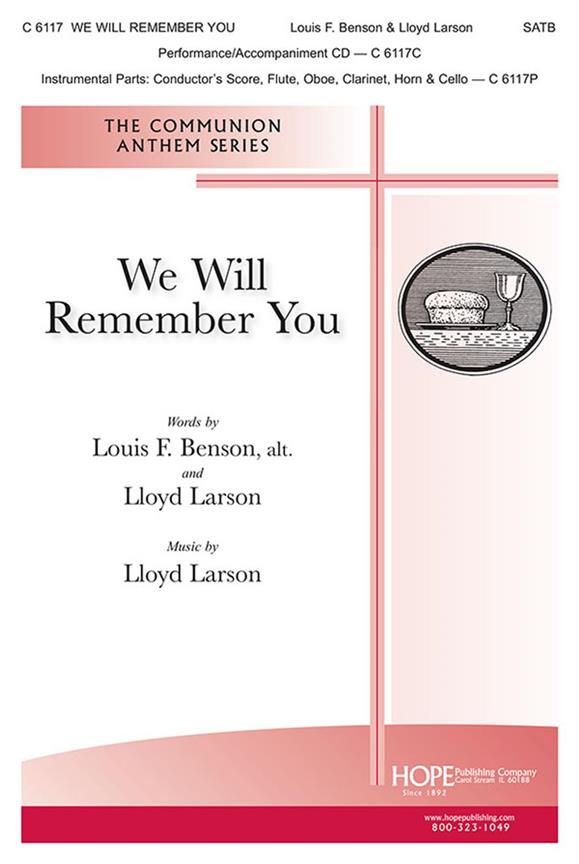 We Will Remember You