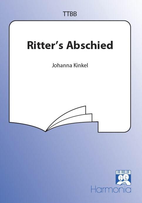 Johanna Kinkel: Ritters Abschied