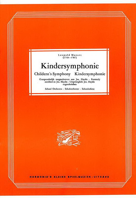 Leopold Mozart: Kindersymphonie (Partituur)