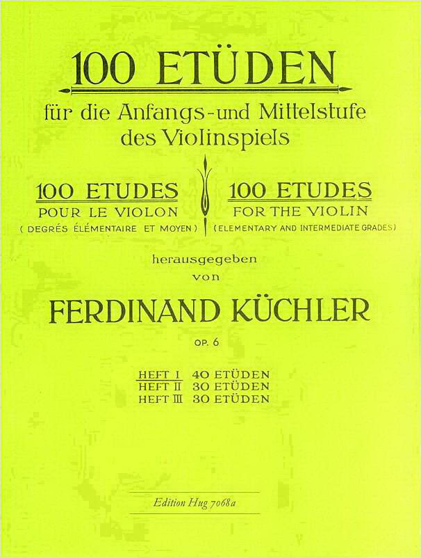 Ferdinand Küchler: 100 Etüden Op. 6-1