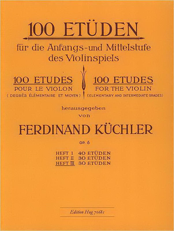 Ferdinand Küchler: 100 Etüden Op. 6-3