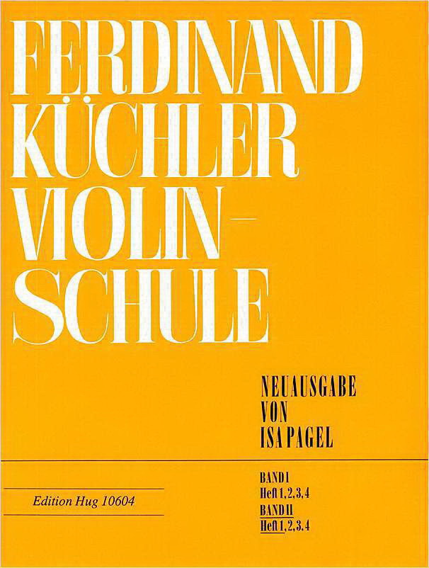 Ferdinand Küchler: Violinschule Band 2 Heft 1