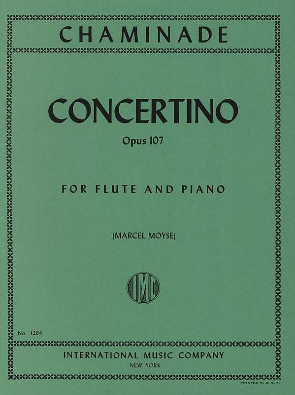 Chaminade: Concertino D-Dur, Op. 107