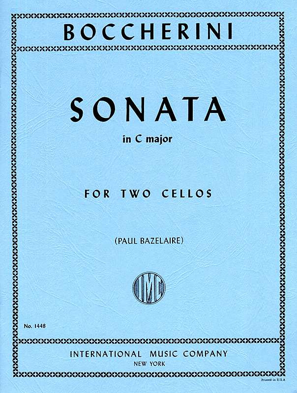 Sonata Do, 2Vc