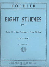 Ernesto Koehler: Progress in Flute Playing Volume 3 Op.33