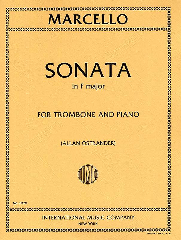 Benedetto Marcello: Sonate F-Dur