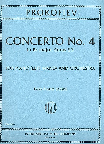 Concerto No. 4 For The Left Hand, Op. 53
