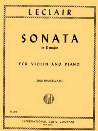 Jean-Marie Leclair: Violin Sonata D major