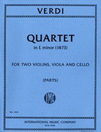 Giuseppe Verdi: String Quartet in E minor