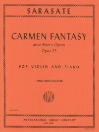 Pablo de Sarasate: Carmen Fantasy op.25