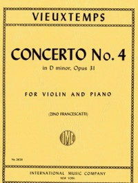 Henri Vieuxtemps: Violin Concerto No.4 D minor op.31