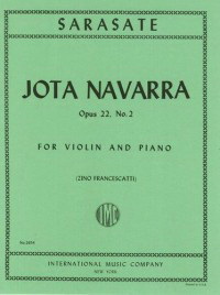 Pablo de Sarasate: Jota Navarra op.22/2