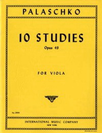 Johannes Palaschko: Ten Studies op.49