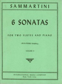 Giovanni Battista Sammartini: Six Sonatas Volume 2 Vol. 2