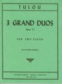 Jean-Louis Tulou: Three Grand Duos op. 72