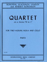 Alexander Porfiryevich Borodin: String Quartet on a theme 
