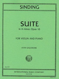 Christian Sinding: Suite A minor op.10