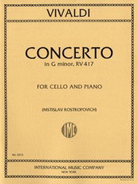Antonio Vivaldi: Concerto G Min (Cello)