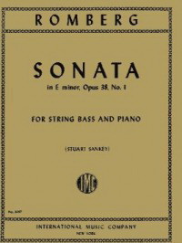 Bernhard Romberg: Sonata in E minor, op.38/1