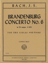 Johann Sebastian Bach: Brandenburgh Concerto No.6 BWV1051