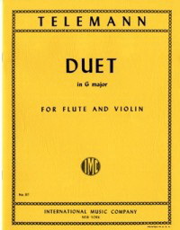 Georg Philipp Telemann: Duet Gmaj (Fluit)