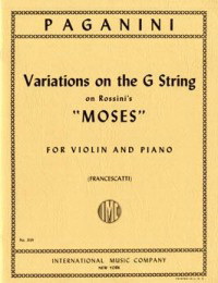 Niccolò Paganini: Variations on the G String