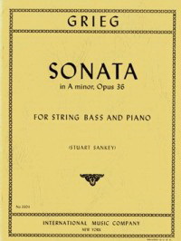 Edvard Grieg: Sonata A Minor (Kontrabas)