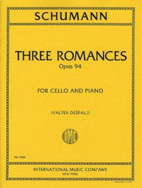 Robert Schumann: Three Romances Op94 (Cello)