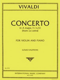 Antonio Vivaldi: Violin Concerto A major op.9/2 RV345