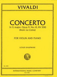 Antonio Vivaldi: Violin Concerto G major op.9/10 RV300